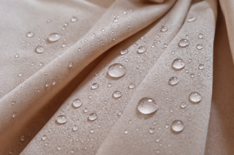 155 см. Ткань для скатерти Журавинка бежевая без рисунка