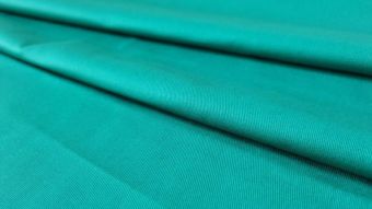 Ткань хлопковая саржа Бирюзовая 240 гр/м