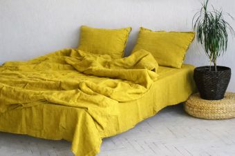 Белье из льна Евро Лайм