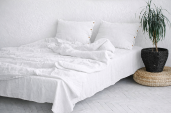 Комплект постельного белья Евро"Белое"
