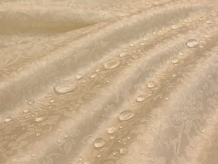 155см. Ткань с пропиткой журавинка Бежевая