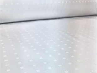 Ткань для скатерти профессиональная водоотталкивающая белая